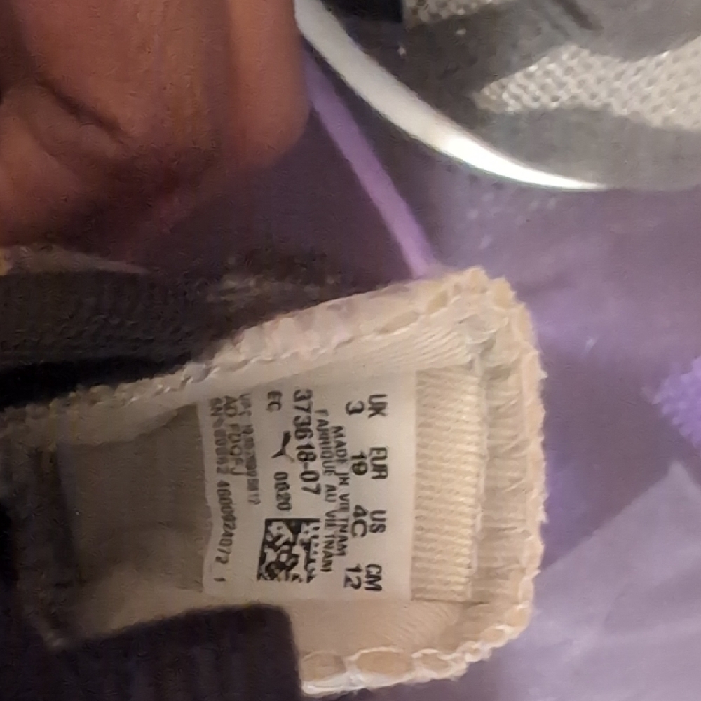 Puma Kids' Charcoal and Neon Sneakers - Picture 2 of 6